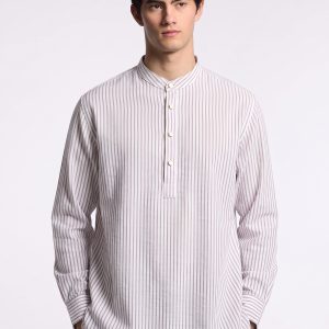 Men’s Luxury Full Sleeve Katua (Soft Purple)